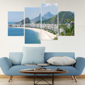 Copacabana Beach Wall Art Canvas-Stunning Canvas Prints