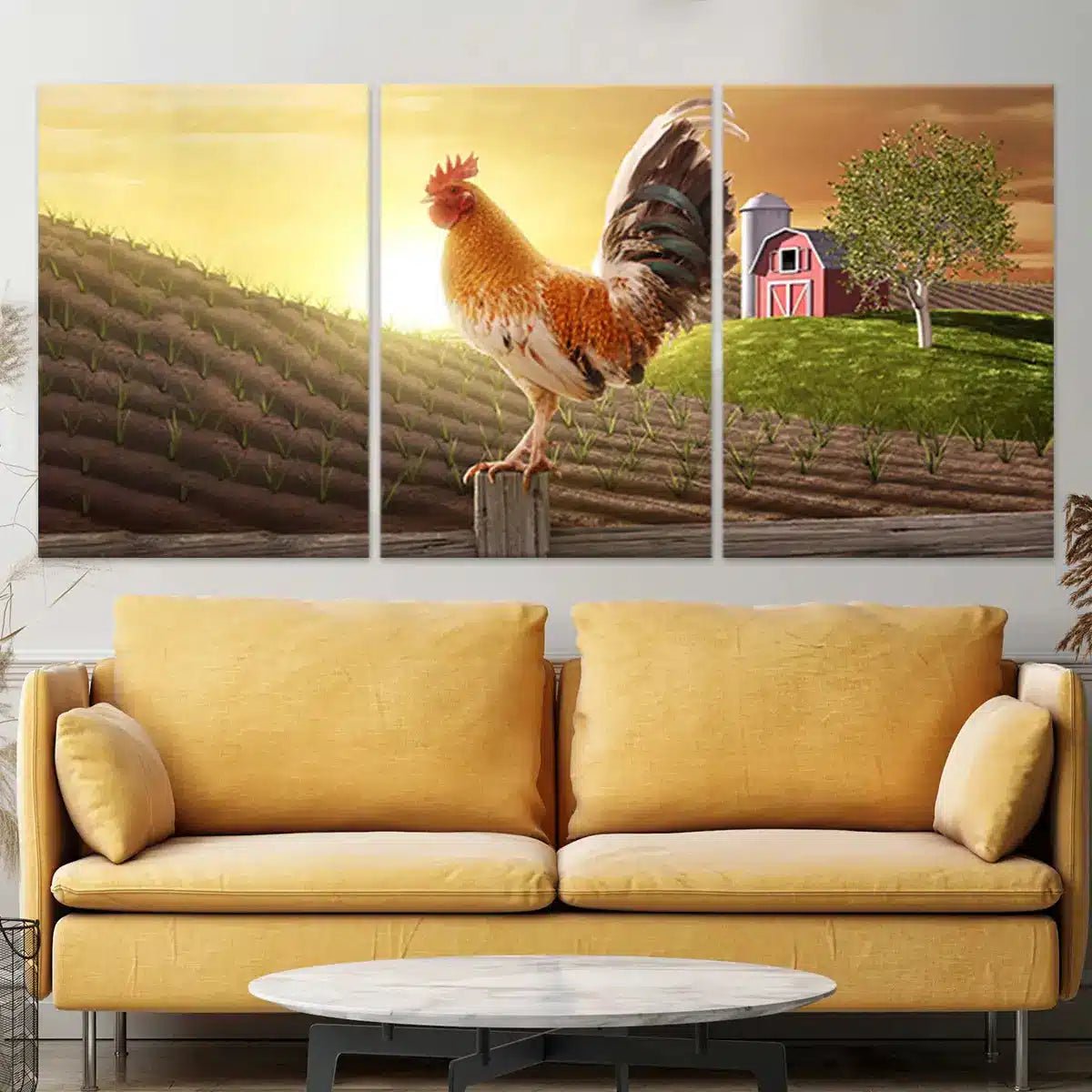 Rooster Chicken Wall Art Canvas-Stunning Canvas Prints