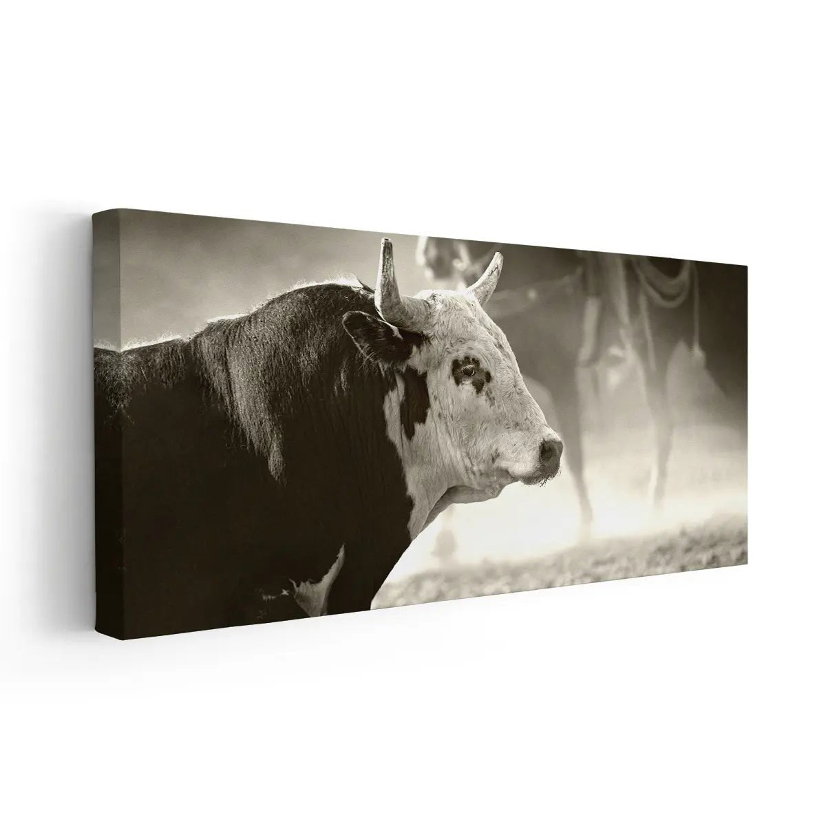 Rodeo Bull Wall Art Canvas-Stunning Canvas Prints