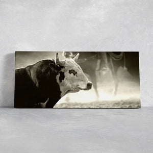 Rodeo Bull Wall Art Canvas-Stunning Canvas Prints