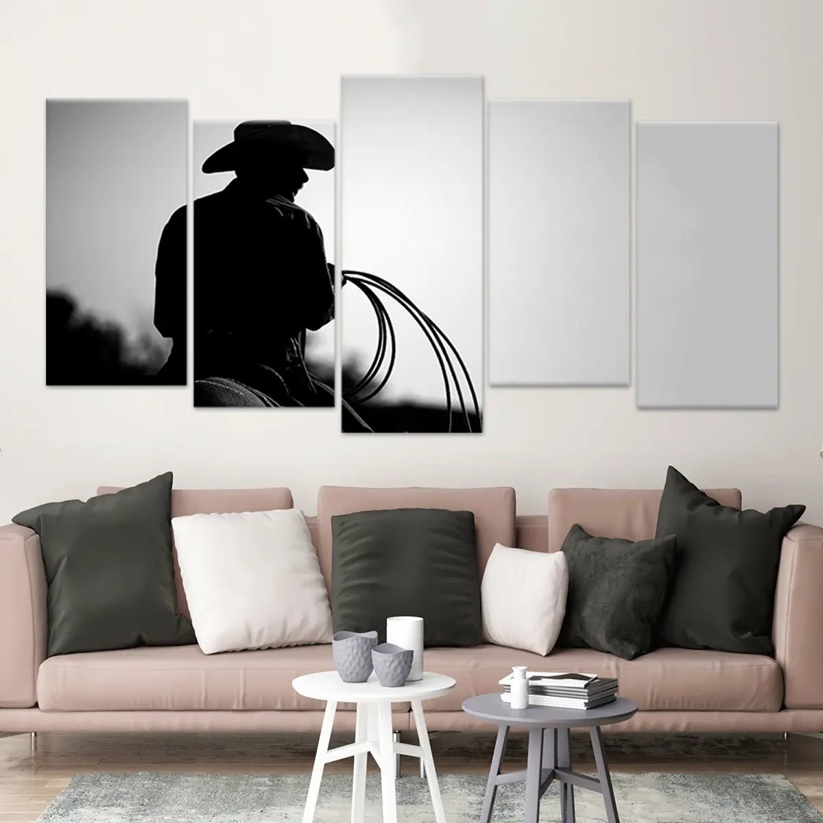 Western Rodeo Cowboy Wall Art Canvas Print-Stunning Canvas Prints