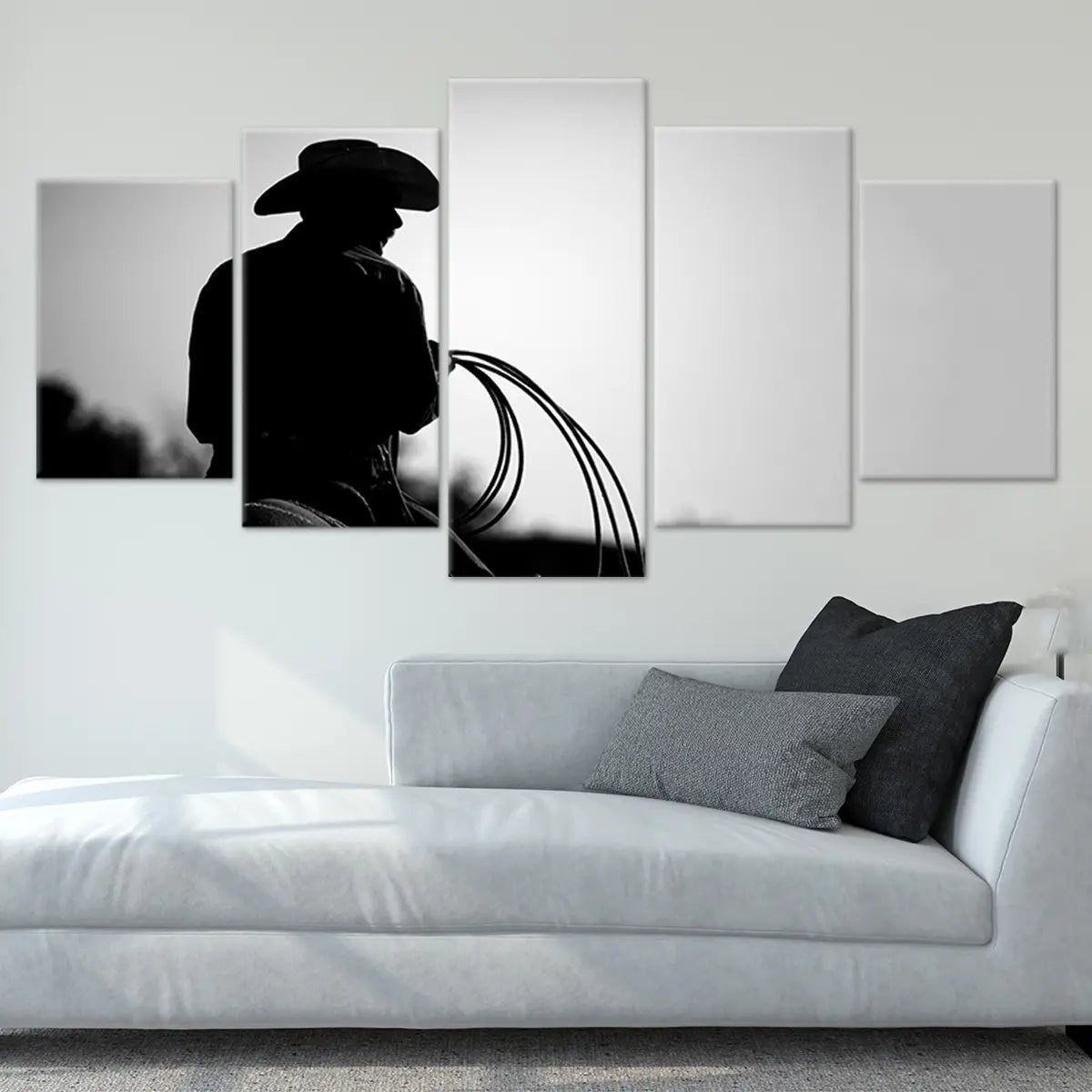 Western Rodeo Cowboy Wall Art Canvas Print-Stunning Canvas Prints