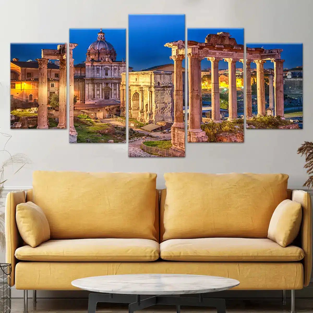 Roman Forum Ruins Skyline Wall Art Canvas-Stunning Canvas Prints