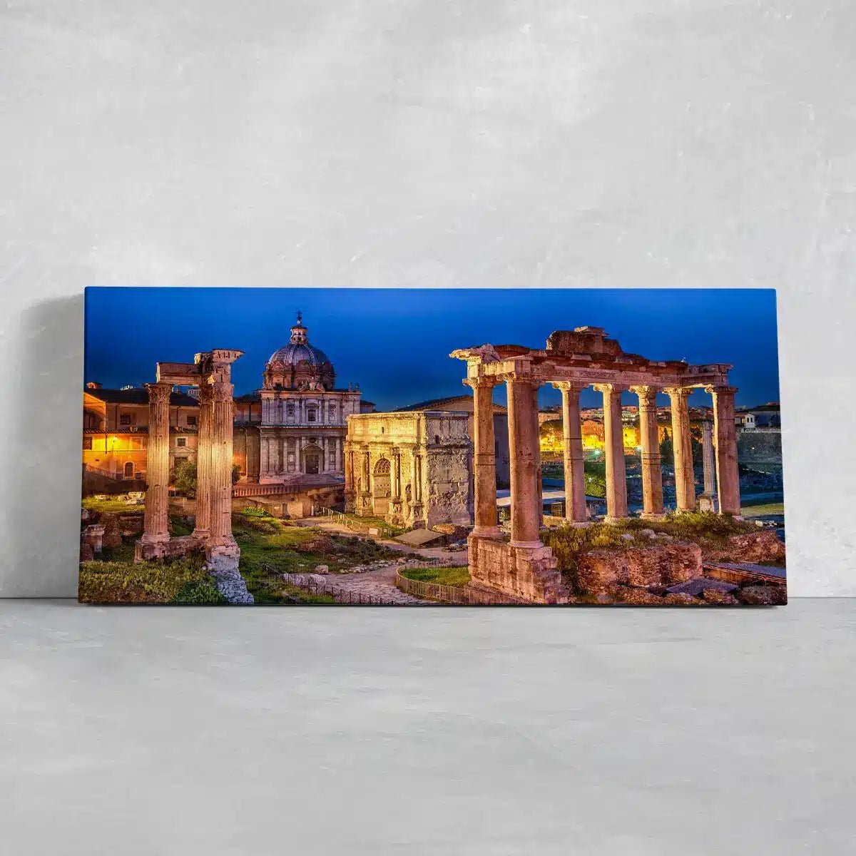 Roman Forum Ruins Skyline Wall Art Canvas-Stunning Canvas Prints