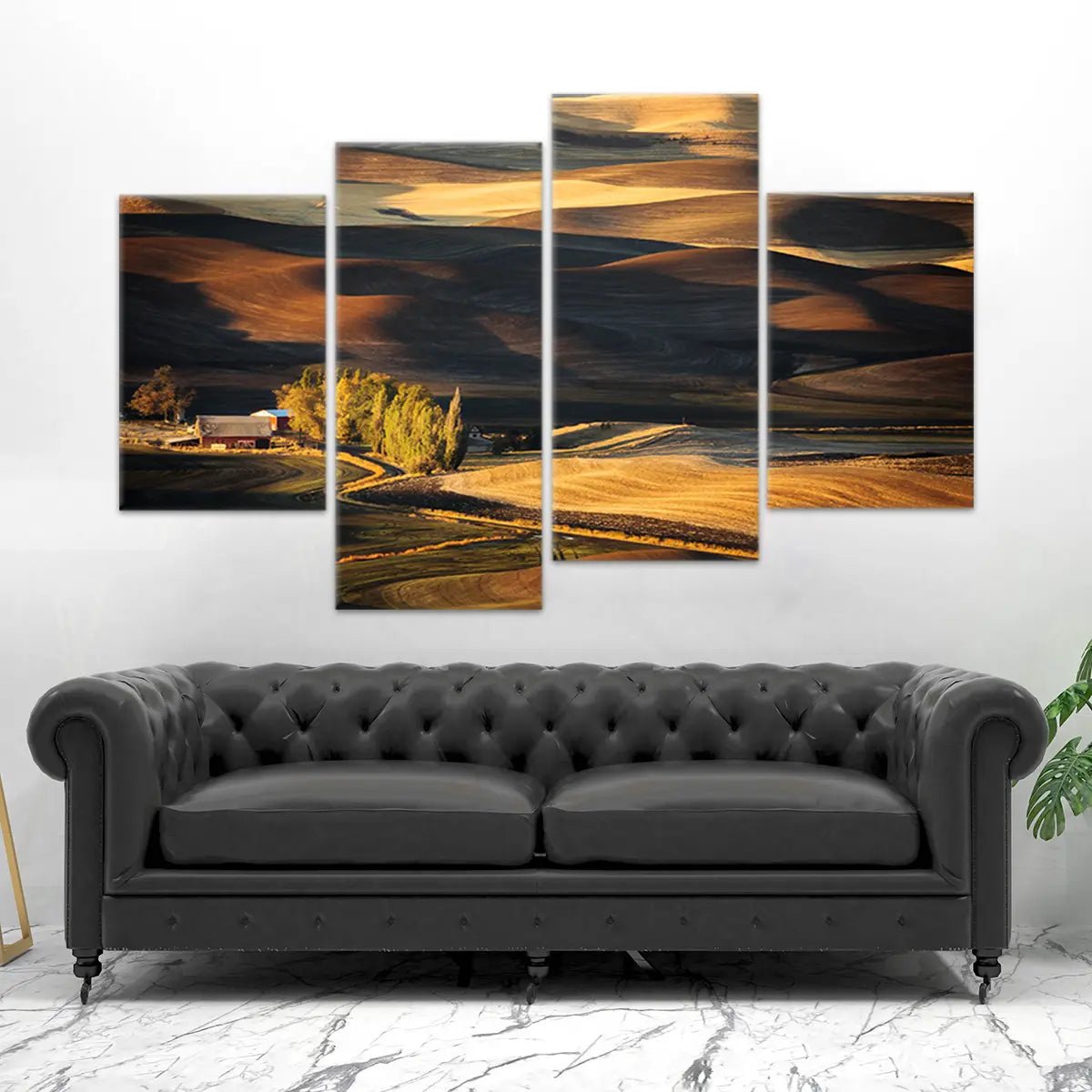 Farmhouse Landscape Wall Art Canvas-Stunning Canvas Prints