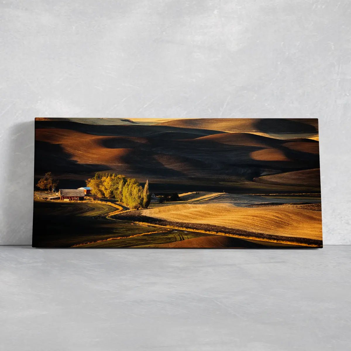 Farmhouse Landscape Wall Art Canvas-Stunning Canvas Prints