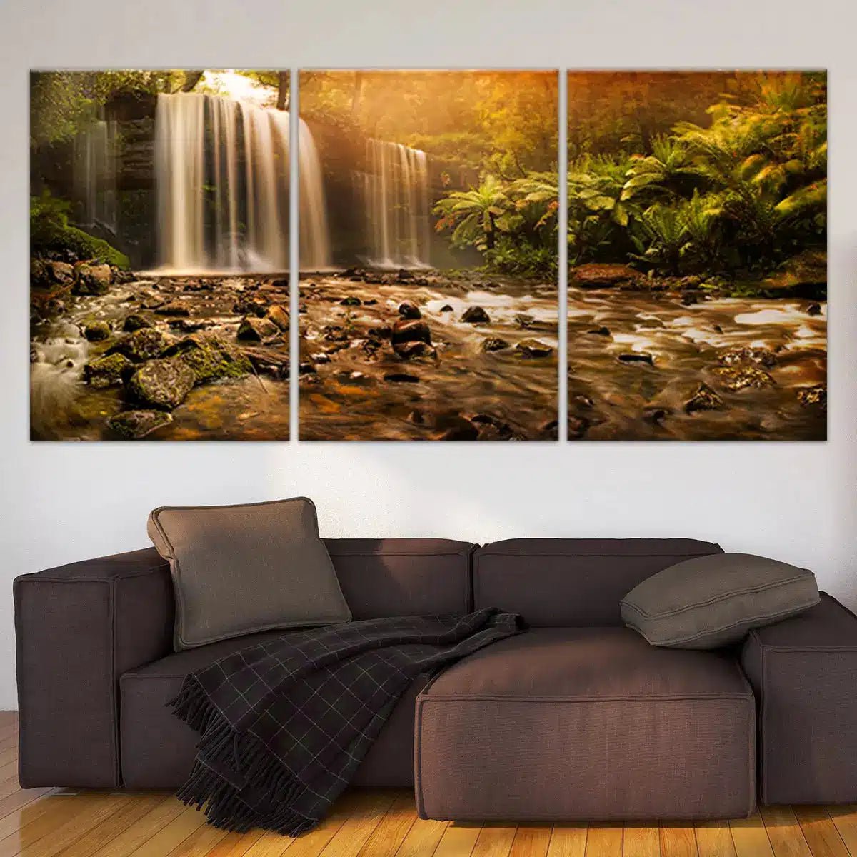 Russell Waterfalls Wall Art Canvas-Stunning Canvas Prints