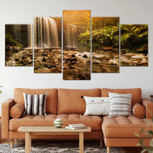 Russell Waterfalls Wall Art Canvas-Stunning Canvas Prints