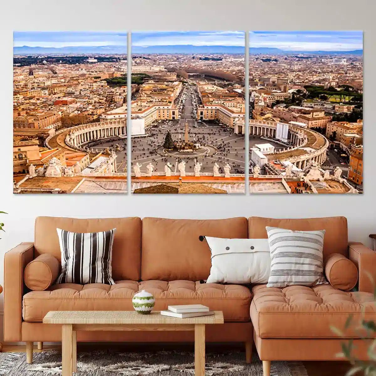 Vatican City Skyline Wall Art Canvas-Stunning Canvas Prints