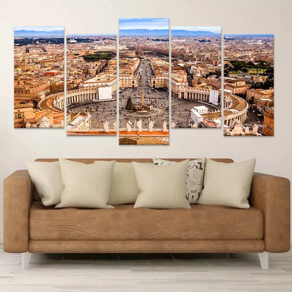 Vatican City Skyline Wall Art Canvas-Stunning Canvas Prints