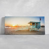 Santa Monica Lifeguard Tower Wall Art Canvas-Stunning Canvas Prints