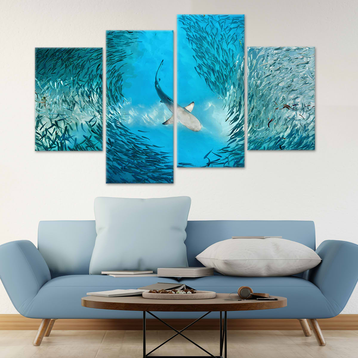 Hunting Shark Wall Art Canvas-Stunning Canvas Prints