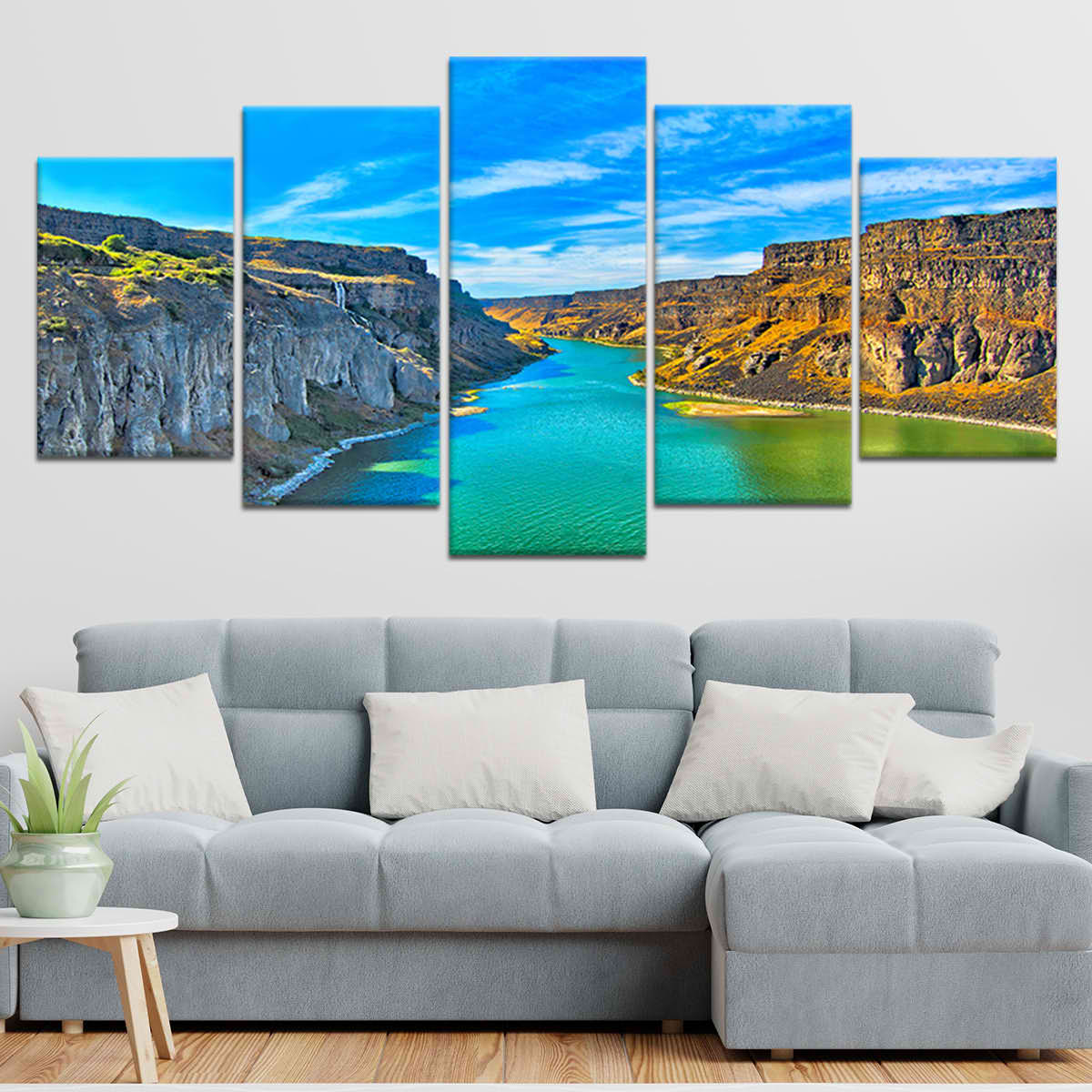 Snake River Canyon Wall Art Canvas-Stunning Canvas Prints