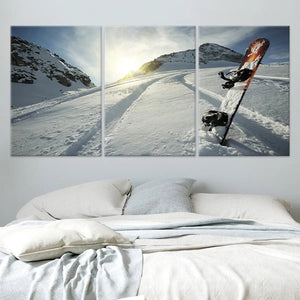 Snowboard Wall Art Canvas Print-Stunning Canvas Prints