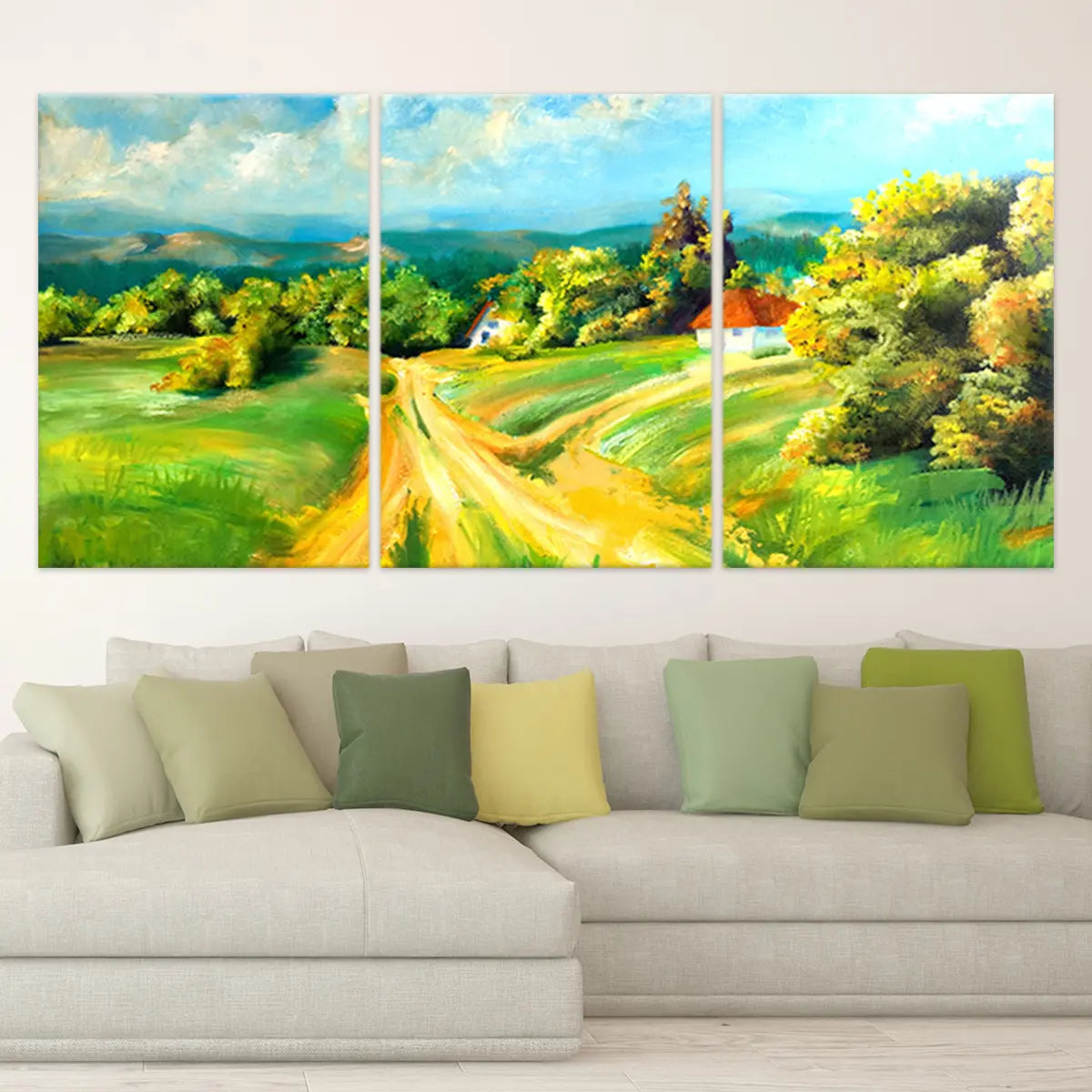 Countryside Path Wall Art Canvas-Stunning Canvas Prints