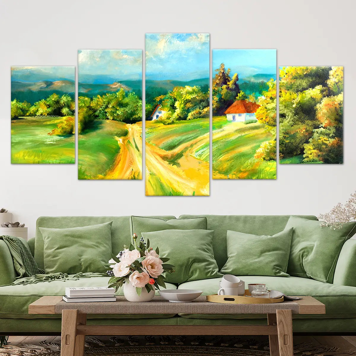 Countryside Path Wall Art Canvas-Stunning Canvas Prints