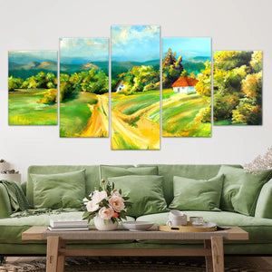 Countryside Path Wall Art Canvas-Stunning Canvas Prints