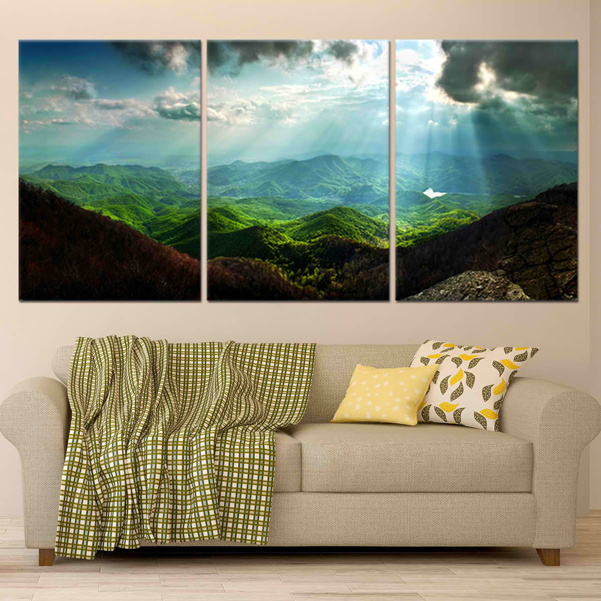 Mountain Forest Wall Art Canvas-Stunning Canvas Prints