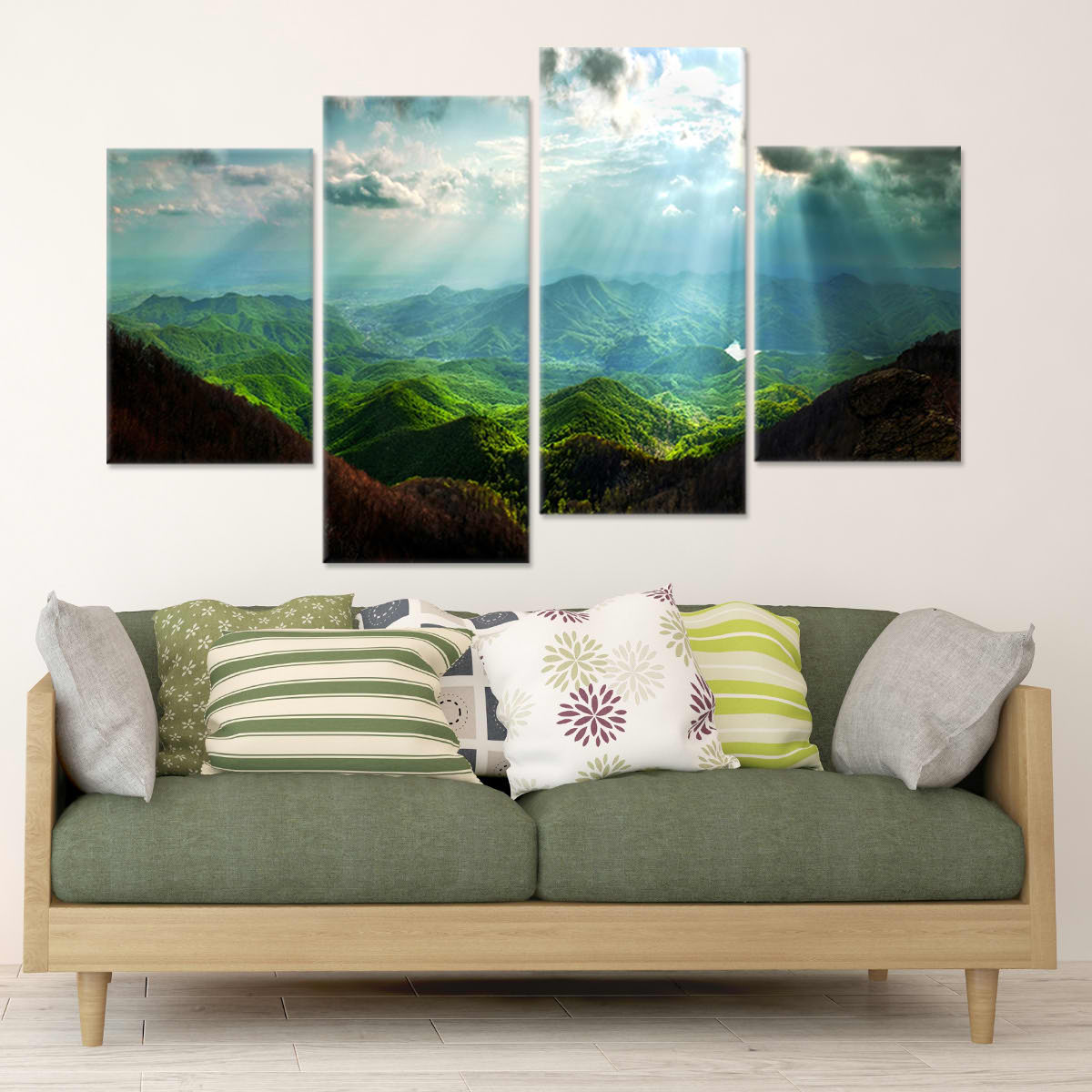 Mountain Forest Wall Art Canvas-Stunning Canvas Prints