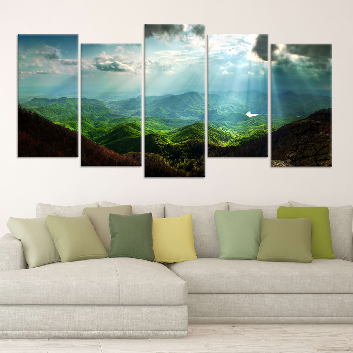 Mountain Forest Wall Art Canvas-Stunning Canvas Prints