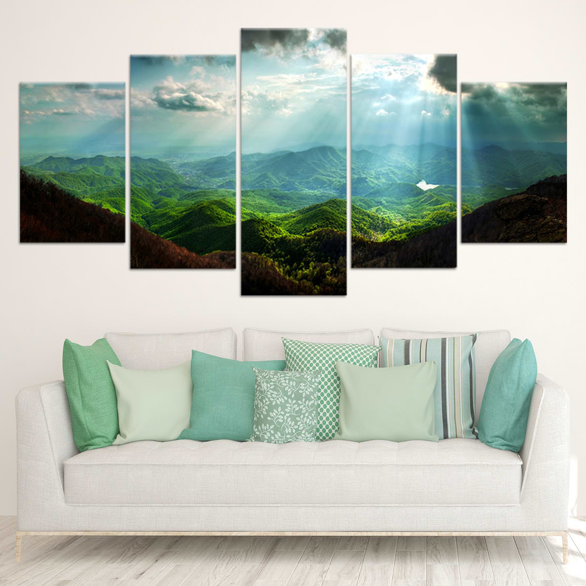 Mountain Forest Wall Art Canvas-Stunning Canvas Prints