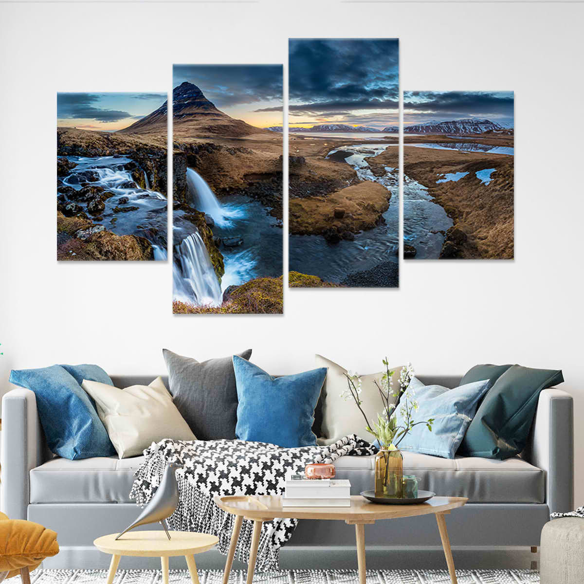 Mount Kirkjufell Wall Art Canvas-Stunning Canvas Prints