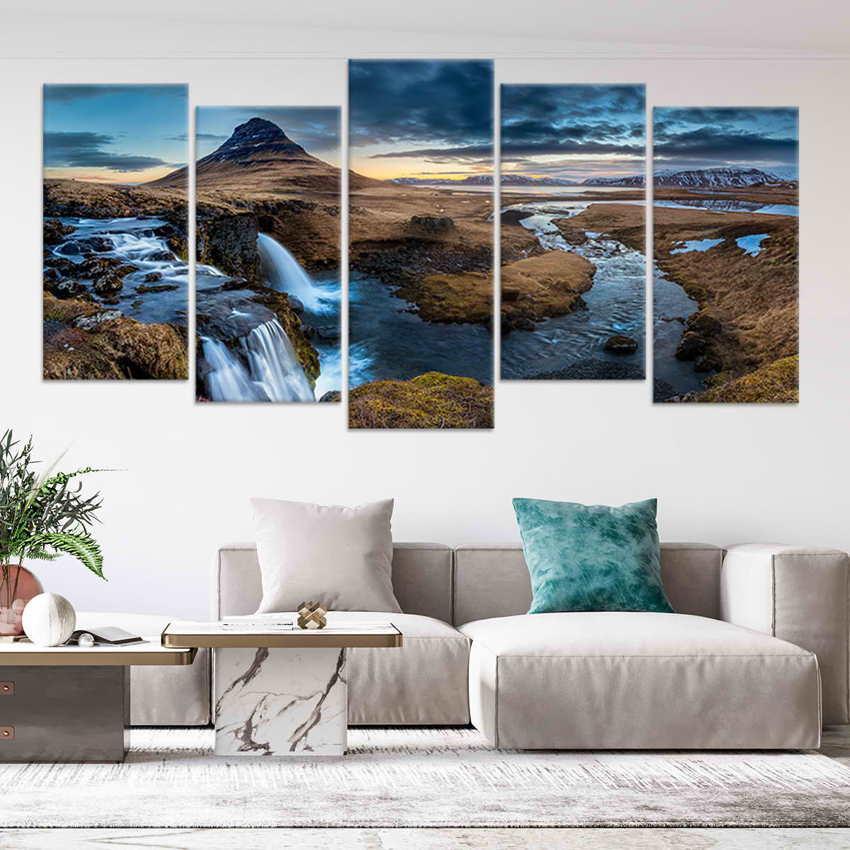 Mount Kirkjufell Wall Art Canvas-Stunning Canvas Prints