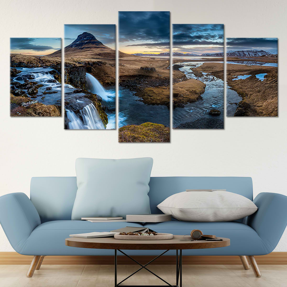 Mount Kirkjufell Wall Art Canvas-Stunning Canvas Prints