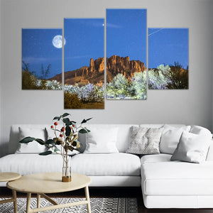 Superstition Mountains Wall Art Canvas-Stunning Canvas Prints