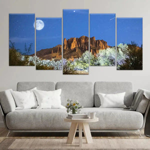 Superstition Mountains Wall Art Canvas-Stunning Canvas Prints