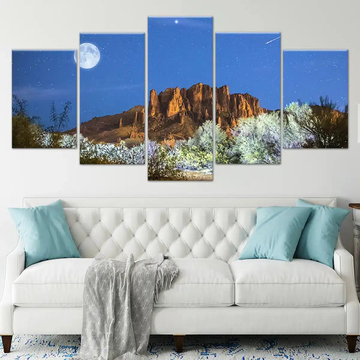 Superstition Mountains Wall Art Canvas-Stunning Canvas Prints