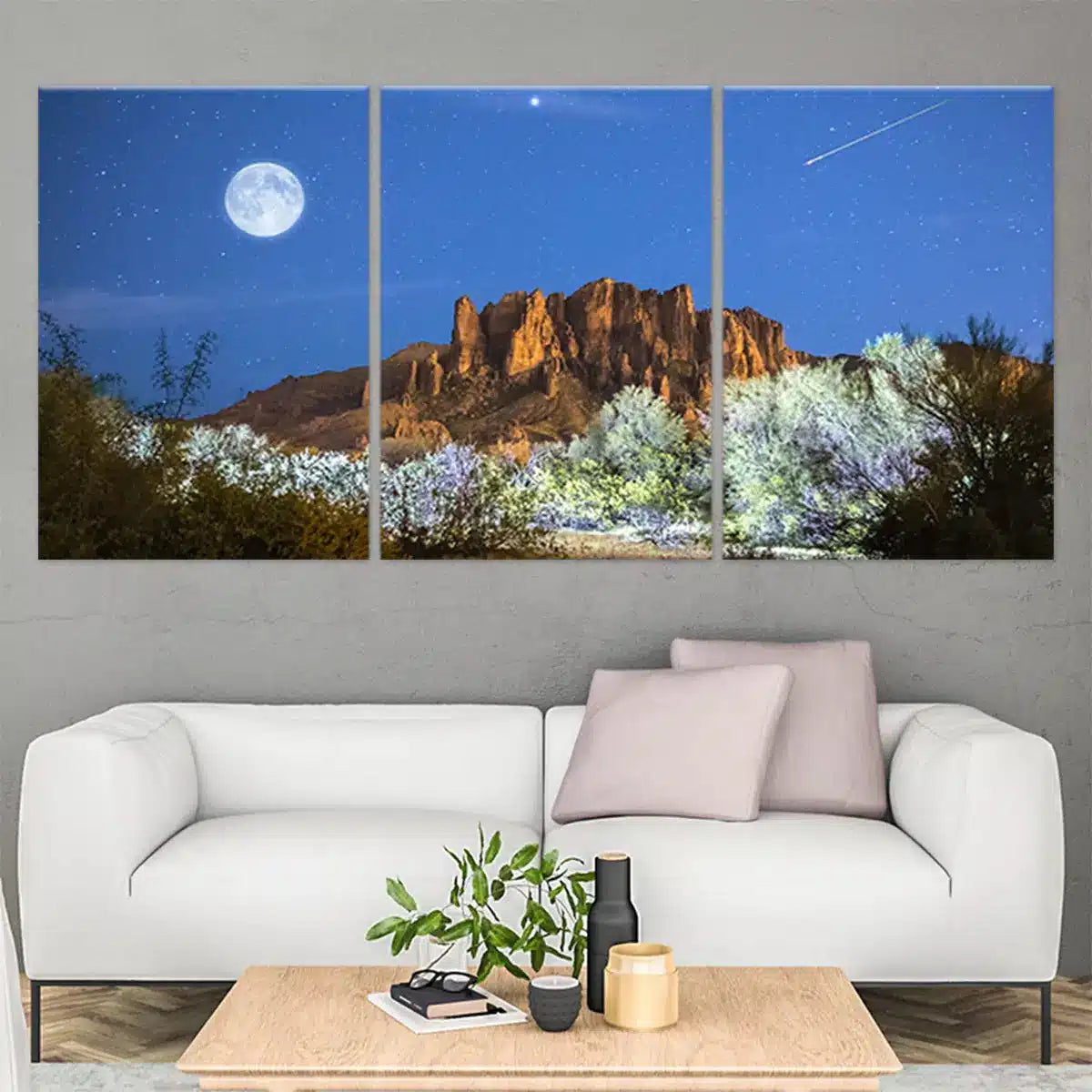 Superstition Mountains Wall Art Canvas-Stunning Canvas Prints