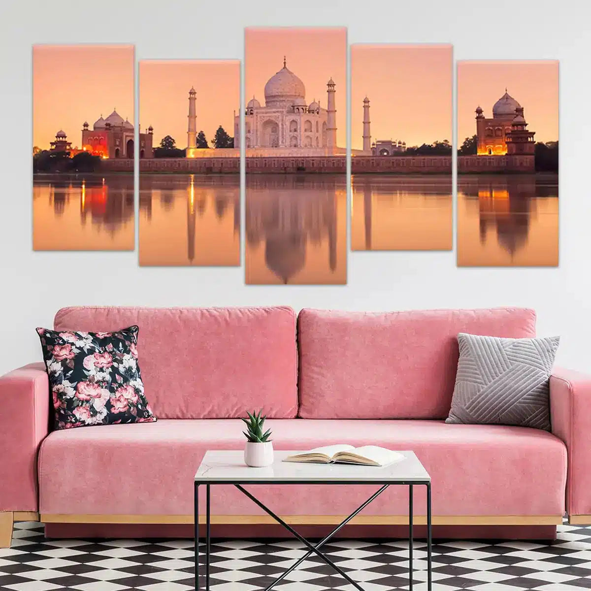 Taj Mahal Wall Art Canvas-Stunning Canvas Prints