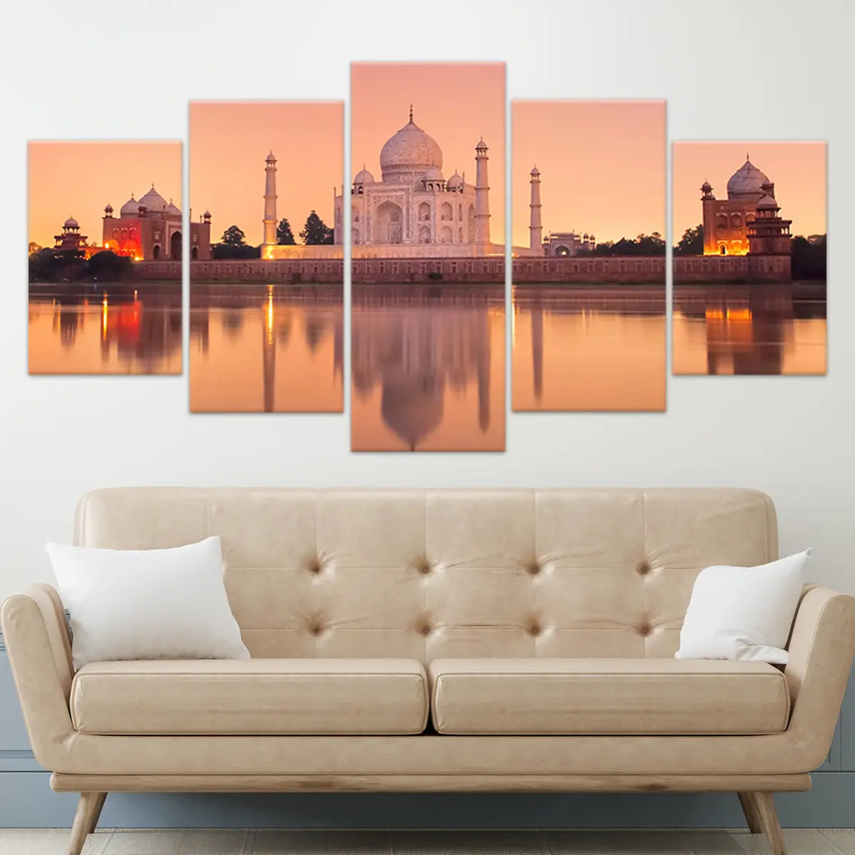 Taj Mahal Wall Art Canvas-Stunning Canvas Prints