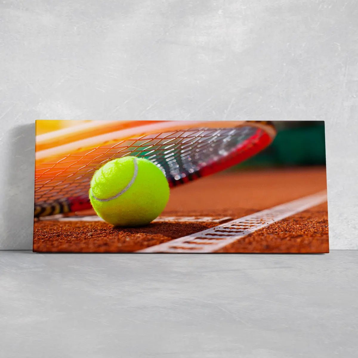 Modern Tennis Ball Wall Art Canvas Print-Stunning Canvas Prints