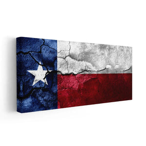 Texas Flag Wall Art Canvas Print-Stunning Canvas Prints