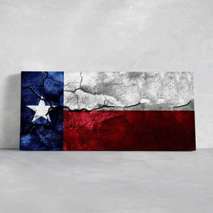 Texas Flag Wall Art Canvas Print-Stunning Canvas Prints