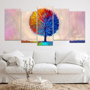 Colorful Tree Of Life Wall Art Canvas Print-Stunning Canvas Prints