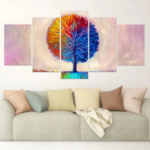 Colorful Tree Of Life Wall Art Canvas Print-Stunning Canvas Prints