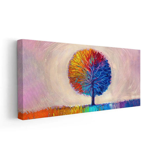 Colorful Tree Of Life Wall Art Canvas Print-Stunning Canvas Prints