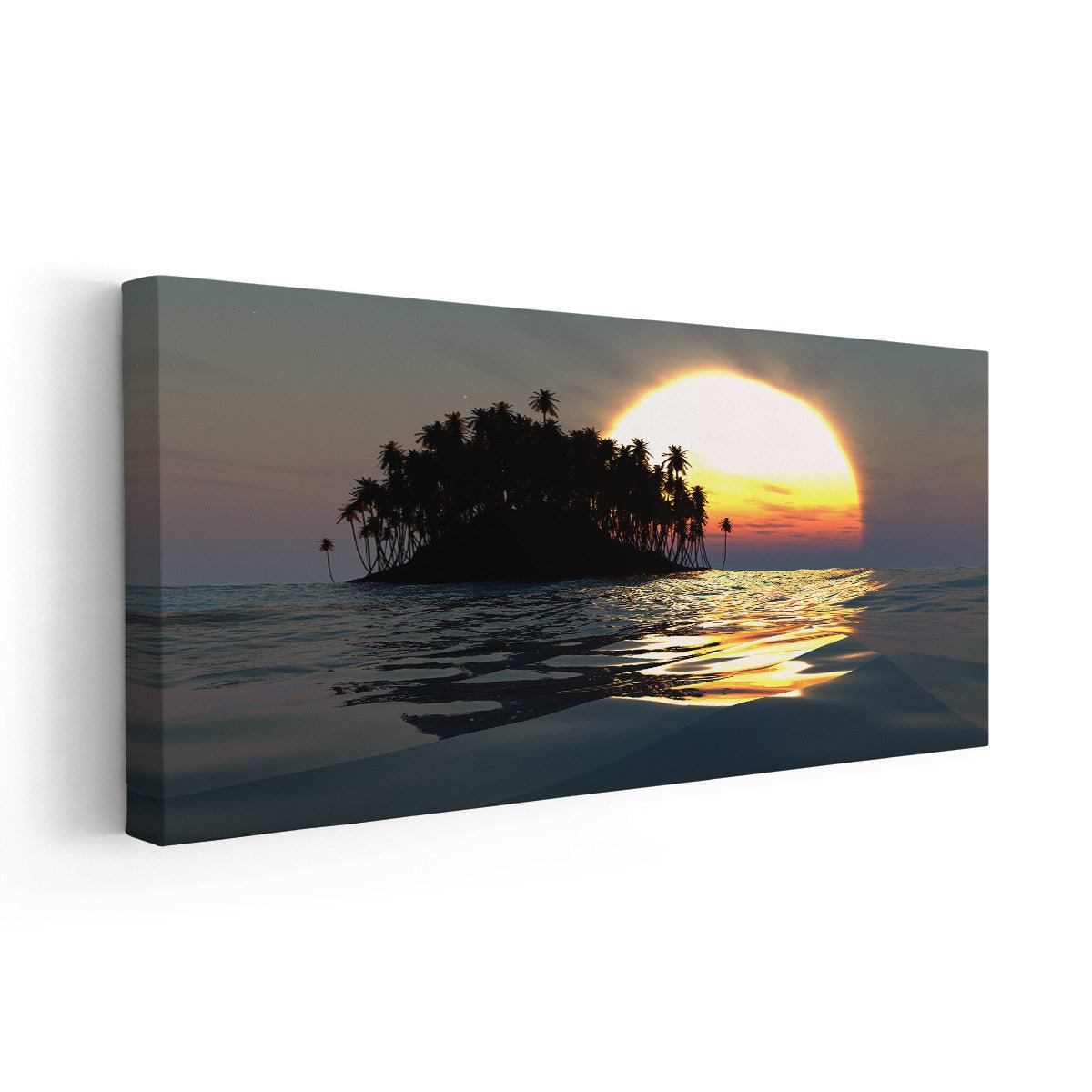 Tropical Sunset Wall Art Canvas-Stunning Canvas Prints