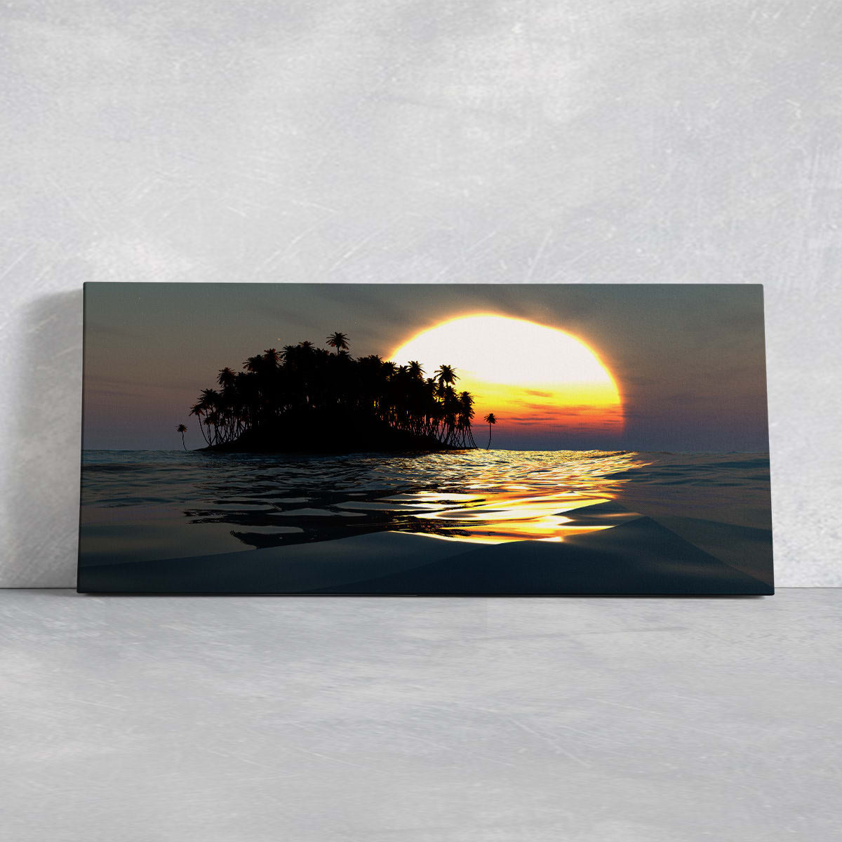 Tropical Sunset Wall Art Canvas-Stunning Canvas Prints