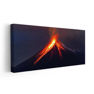 Erupting Volcano Wall Art Canvas-Stunning Canvas Prints