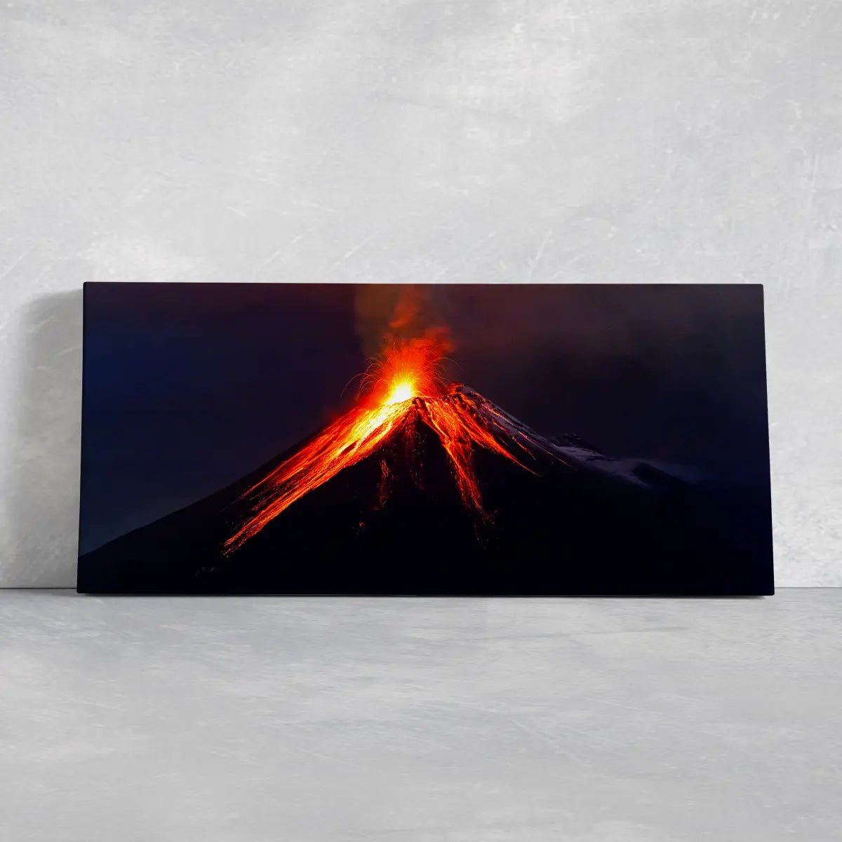 Erupting Volcano Wall Art Canvas-Stunning Canvas Prints