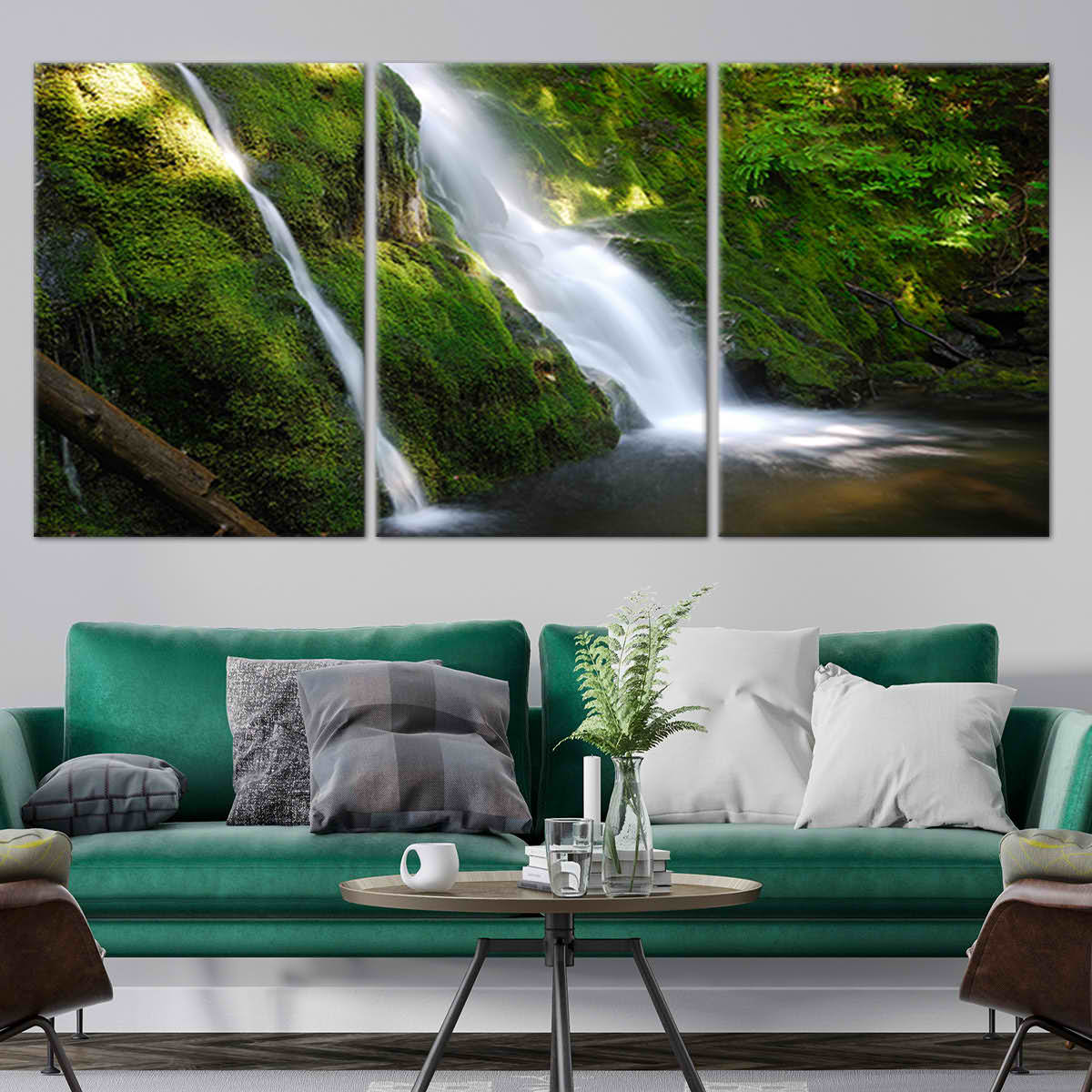 Peaceful Maui Waterfall Wall Art Canvas-Stunning Canvas Prints