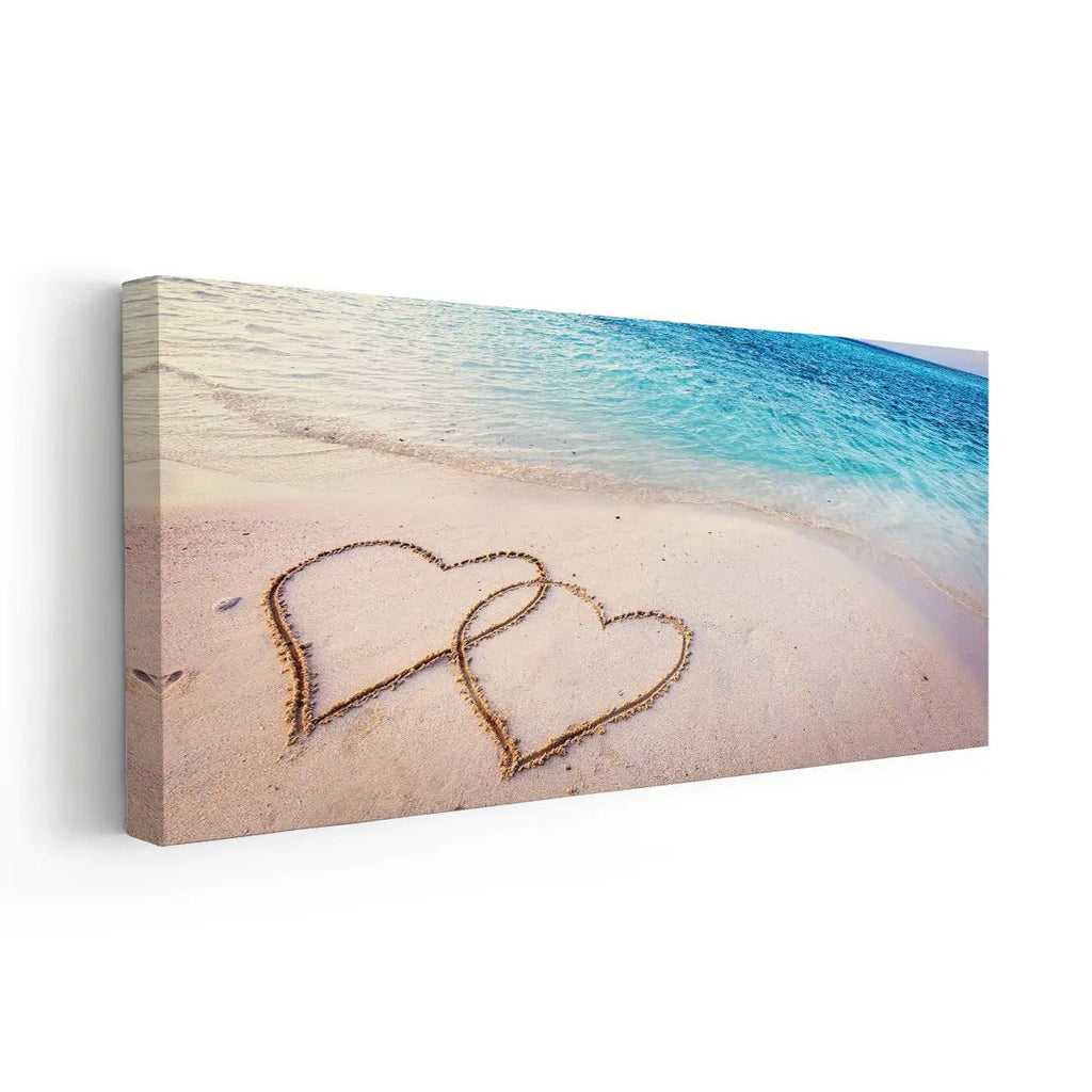 Heart Canvas on Frame Blank and Stretched 2 Sizes Artist Painting