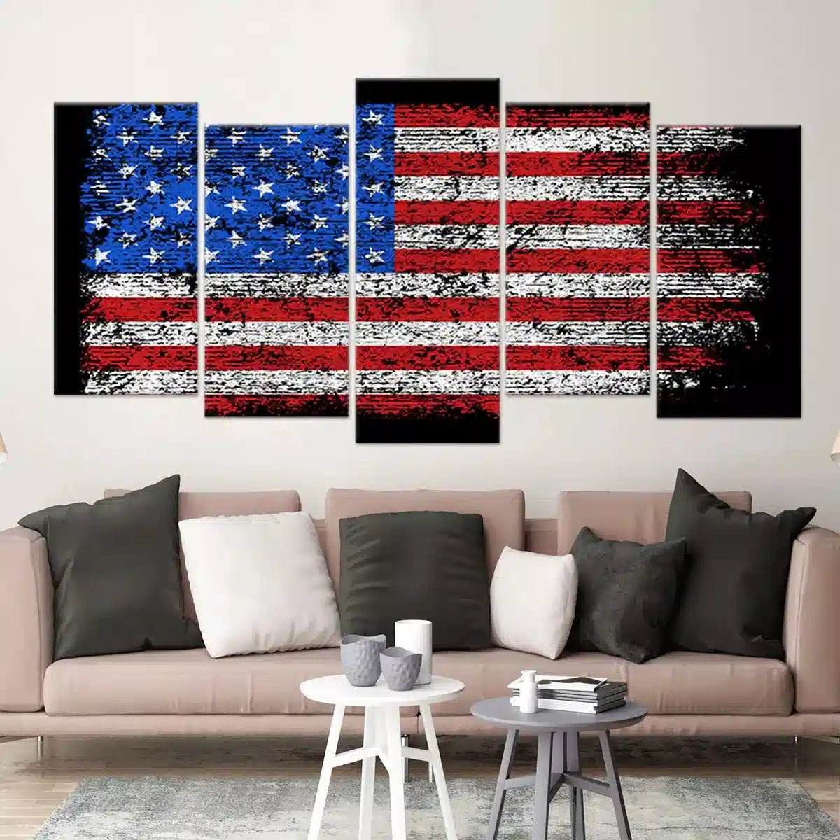 United States Flag Wall Art Canvas Print-Stunning Canvas Prints