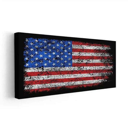 United States Flag Wall Art Canvas Print-Stunning Canvas Prints