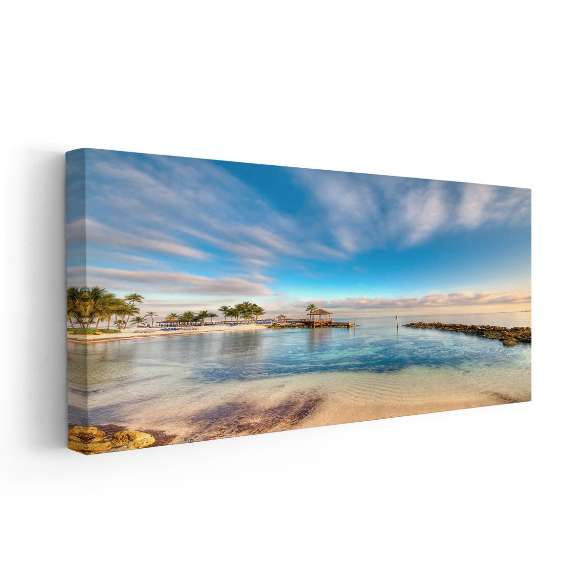 Bahamas Beach Wall Art Canvas-Stunning Canvas Prints