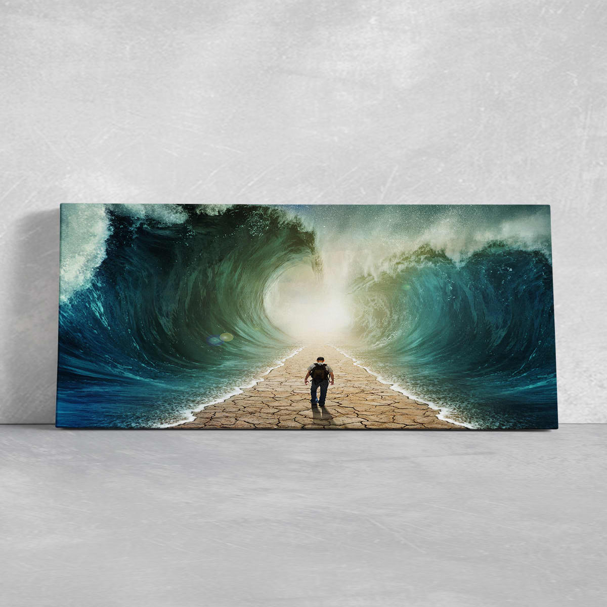 Parting The Red Sea Wall Art Canvas-Stunning Canvas Prints